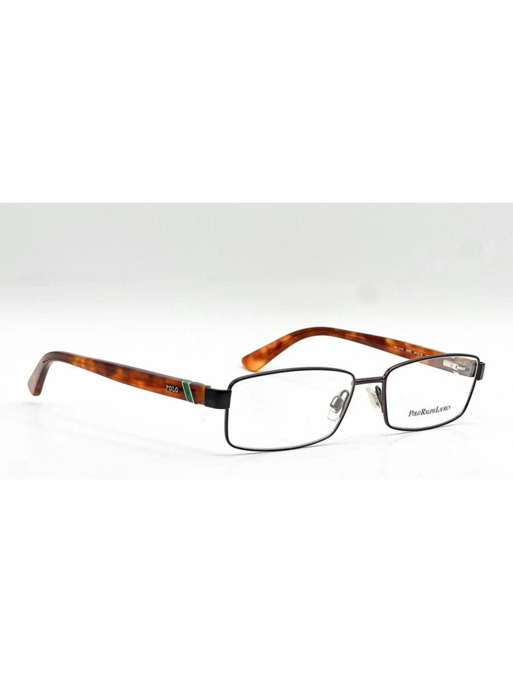 Polo Ralph Lauren PH 1144 9265 Semi Shiny Dark Brown Eyeglass Frames 54-16-145